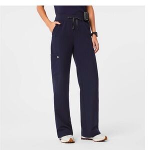 Women's Navy Blue Figs Scrub Pants